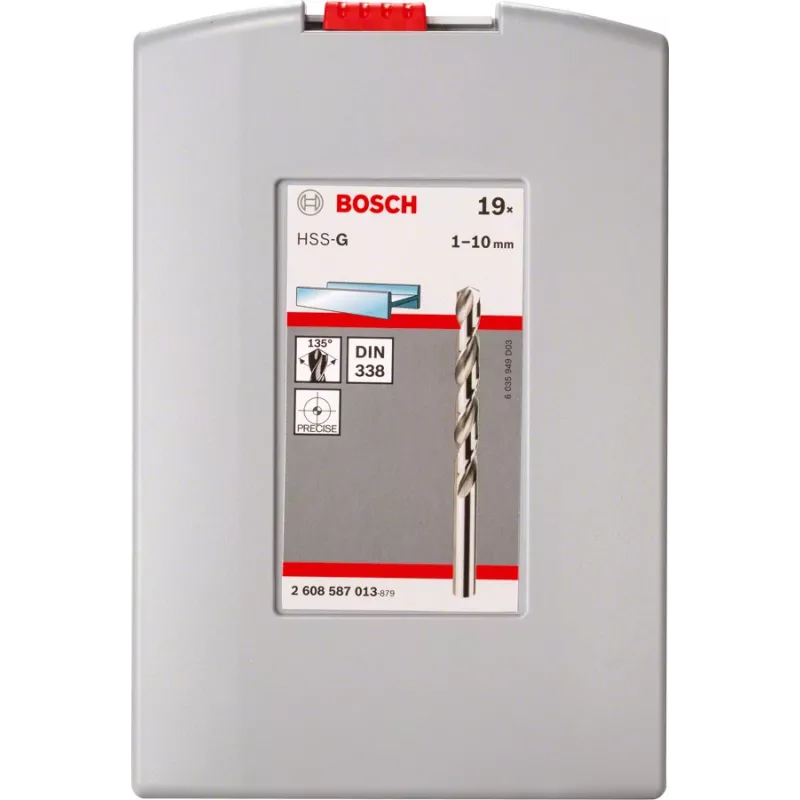 Gręžtų rinkinys Bosch HSS 2608587013 (19 vnt.)