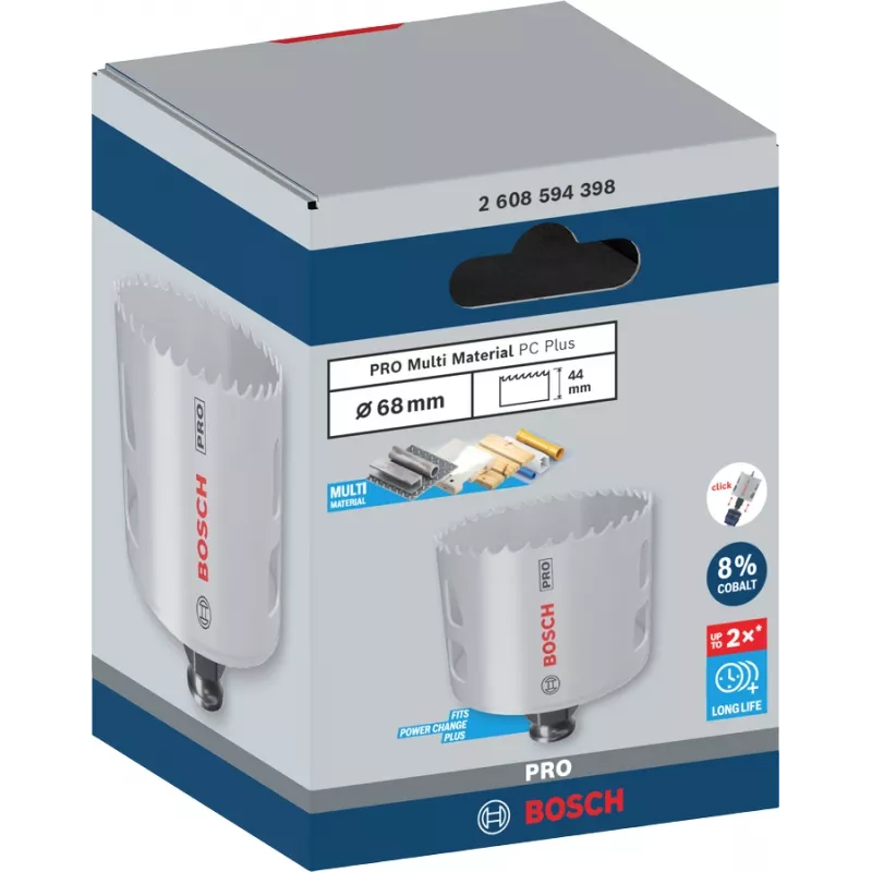 Skylėtasis pjūklas Bosch PRO 68 mm Progressor PC Plus – modelis 2608594398 metalui ir medžiui