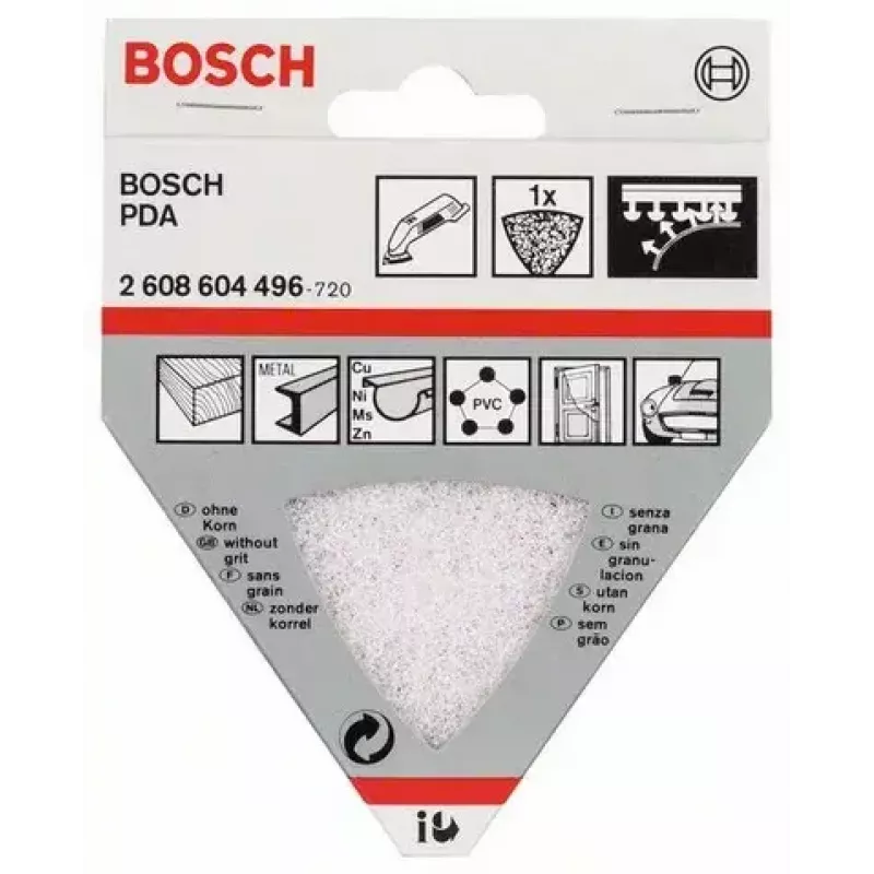 Bosch 2 608 604 496 šlifavimo priedas 1 vnt.