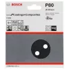 Šlifavimo lakštai Bosch F355 5 vnt 2608605115