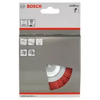 Šepečio ratas Bosch 2 608 622 055 10 cm skersmens 6 mm kotas