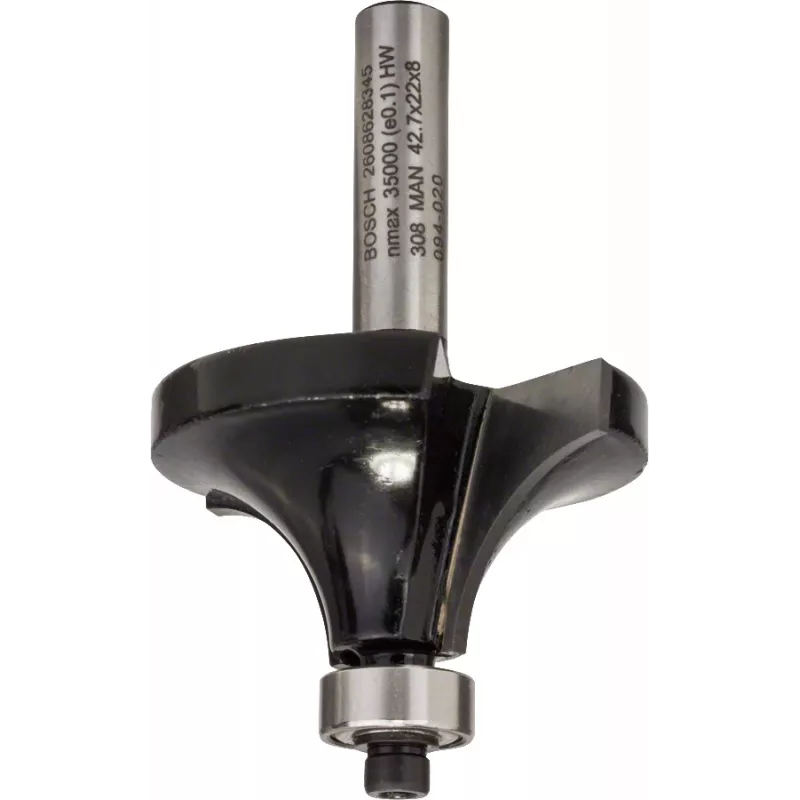 Bosch 2 608 628 345 frezos antgalis apvalinimui 1 vnt.