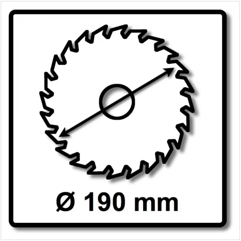 Bosch 2608644049 pjūklo diskas 19 cm 1 vnt