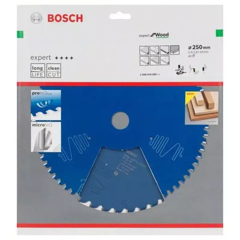 Bosch 2608644080 pjūklo diskas medienai 25 cm 1 vnt.