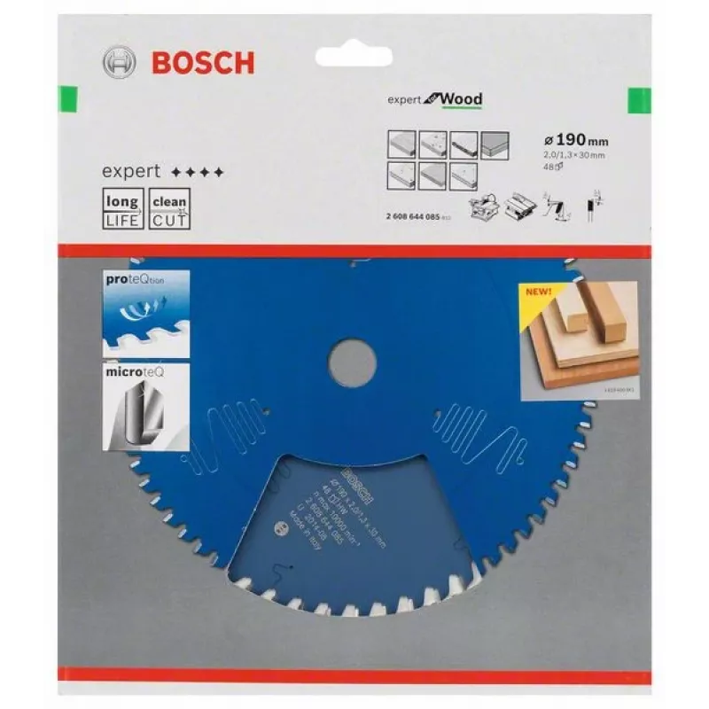 Bosch 2 608 644 085 diskinis pjūklo diskas 19 cm 1 vnt.