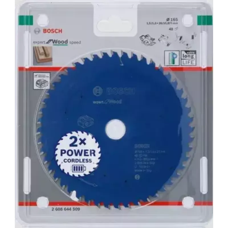 Bosch 2 608 644 509 pjūklo diskas medienai 16,5 cm 1 vnt.