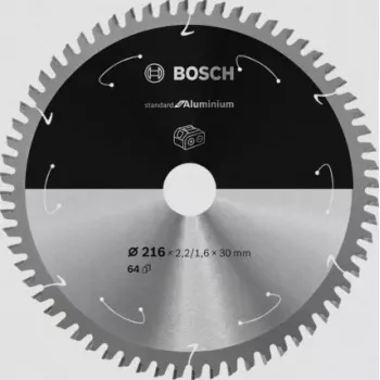 Bosch 2 608 837 776 pjūklo diskas cirkuliaciniam pjūklui 216 mm 1 vnt.