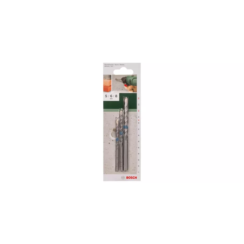 Bosch 2 609 255 416 gręžtuvų rinkinys 3 vnt