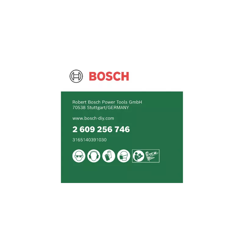 Bosch 2 609 256 746 pjūklelio peilių rinkinys 10 vnt.