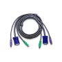ATEN 2L5003P KVM kabelis 3 m