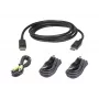ATEN DisplayPort Secure KVM kabelio rinkinys, 1,8 m, USB DisplayPort