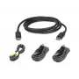 ATEN 2L-7D03UDPX4 saugus KVM kabelių rinkinys DisplayPort, USB ir garsui, 3 m