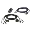 ATEN 2L-7D03UDX5 saugus KVM kabelių rinkinys DVI-D Dual Link dviejų ekranų sistemoms, 3 m