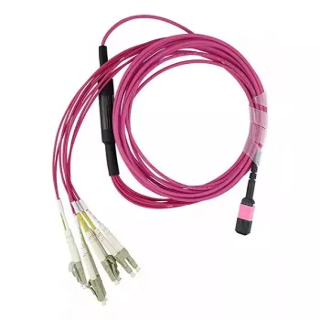 BlueOptics 3HE13896AA-7.5-BO MPO į 4x LC Duplex išskaidymo komutacinis kabelis, OM4 50/125 µm, LC/UPC, 7,5 m