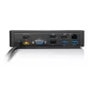 Lenovo 40A40090EU OneLink+ Dock, USB 3.2 Gen 1, Ethernet 1000 Mbit/s, juoda