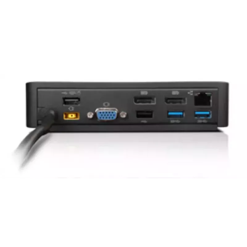 Lenovo 40A40090EU OneLink+ Dock, USB 3.2 Gen 1, Ethernet 1000 Mbit/s, juoda