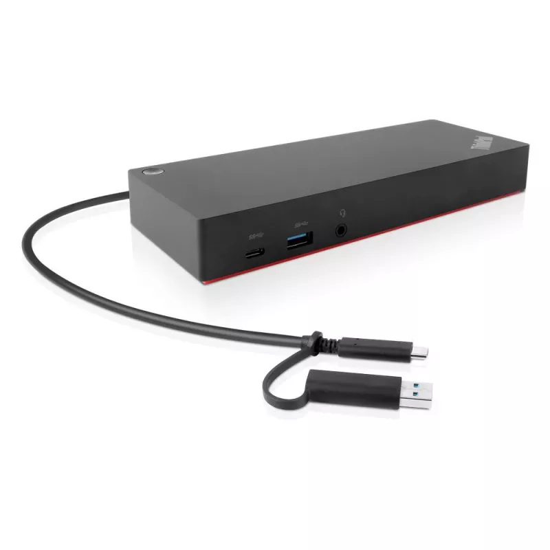 Lenovo ThinkPad Hybrid USB-C su USB-A Dock laidas USB 3.2 Gen 2 (3.1 Gen 2) Type-C juodas