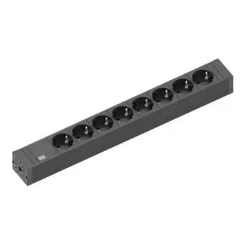 Ilgintuvas Bachmann CONNECT LINE 420.0019 8 lizdų, 2 m, juodas