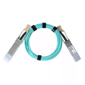 Aktyvus optinis kabelis BlueOptics 470-ABOB-BO QSFP28 AOC 10 m Aqua