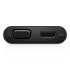 USB-C HUB DELL USB-C – HDMI / VGA / Ethernet / USB 3.0 Juodas