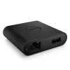 USB-C HUB DELL USB-C – HDMI / VGA / Ethernet / USB 3.0 Juodas