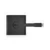 USB-C HUB DELL USB-C – HDMI / VGA / Ethernet / USB 3.0 Juodas