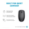 HP 235 Slim belaidė pelė, ambidekstrinė, optinė, RF belaidė, 1600 DPI, juoda