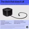 HP Thunderbolt Dock 120W G4 – belaidė dokų stotelė, juoda, Thunderbolt 4