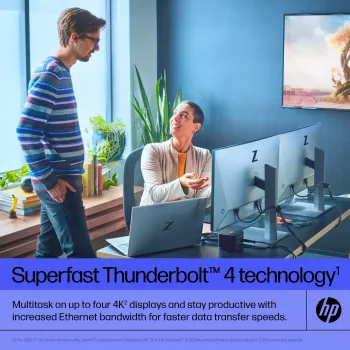 HP Thunderbolt Dock 120W G4 – belaidė prijungimo stotelė, juoda