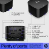HP Thunderbolt Dock 120W G4 – belaidė prijungimo stotelė, juoda