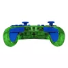 PDP Rock Candy: Luigi Lime mėlynai žalia peršviečiama USB pultelė Nintendo Switch, Switch Lite, Switch OLED