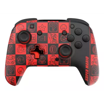 PDP REMATCH GLOW belaidis valdiklis Nintendo Switch ir Switch OLED – juoda, žalia, raudona