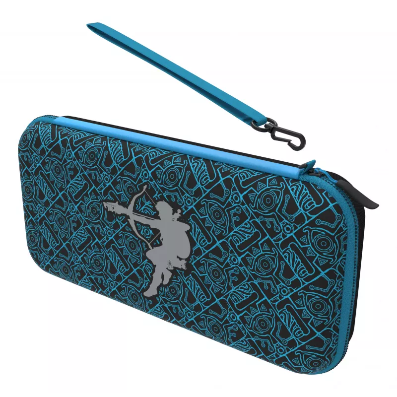 PDP kelioninis dėklas GLOW Sheikah Shoot, skirtas Nintendo Switch, Nintendo Switch Lite, Nintendo Switch OLED Model