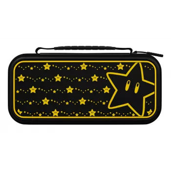 PDP Travel Case Plus GLOW Super Star dėklas, skirtas Nintendo Switch, Switch Lite, Switch OLED