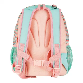 Kuprinė mokyklinė Herlitz Rookie Sweet Jungle Green Peach Polyester