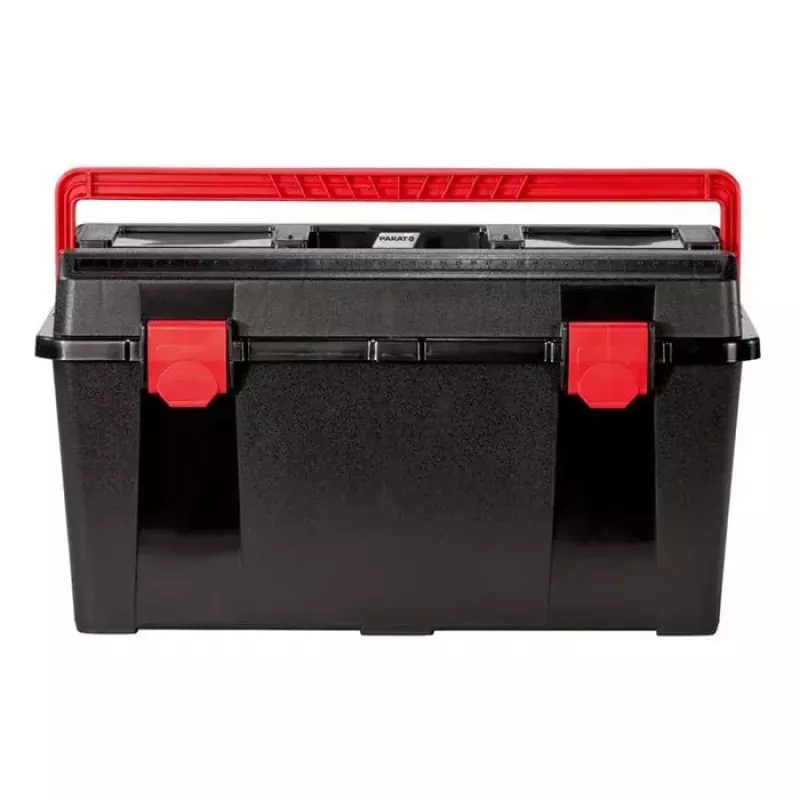 Įrankių dėžė Parat 5813000391 polipropileno juoda raudona 580x285x290 mm
