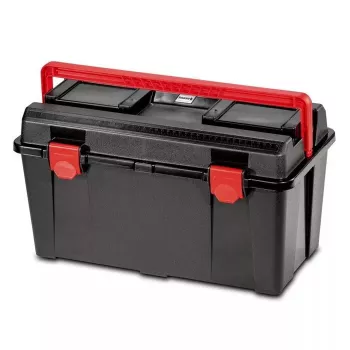 Įrankių dėžė Parat 5813000391 polipropileno juoda raudona 580x285x290 mm