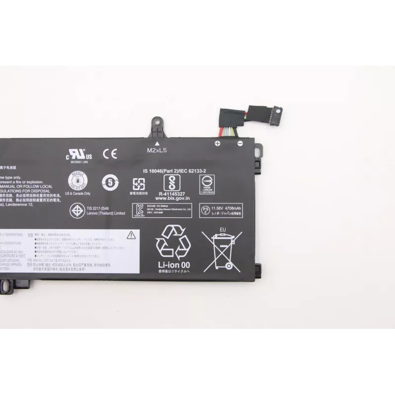 Baterija Lenovo 5B10W13913, skirta Lenovo nešiojamiesiems kompiuteriams, patikima energija
