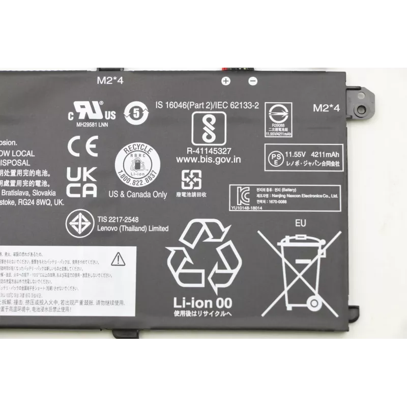 Baterija Lenovo 50Wh 3 elementų ličio jonų 5B10W51826, skirta suderinamiems Lenovo nešiojamiesiems kompiuteriams