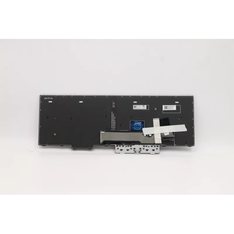 Lenovo 5N20W68242 klaviatūra, skirta ThinkPad L15, US English, juoda