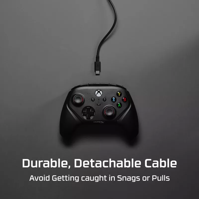 Žaidimų pultas HyperX Clutch Gladiate 6L366AA juodas USB laidinis, skirtas PC ir Xbox One / Series S / X