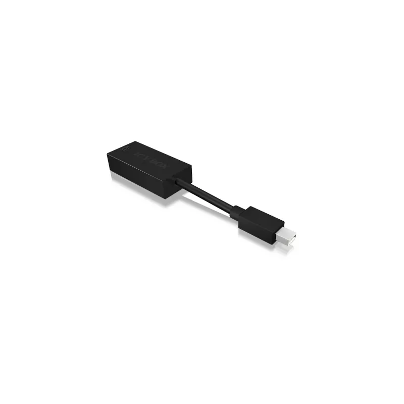 ICY BOX IB-AC504 Mini DisplayPort į VGA (D-Sub) adapteris juodas