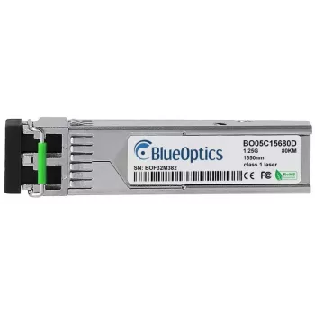SFP modulis BlueOptics 740-031849-BO 1000BASE-ZX LC vienmodis aliuminis 20 g