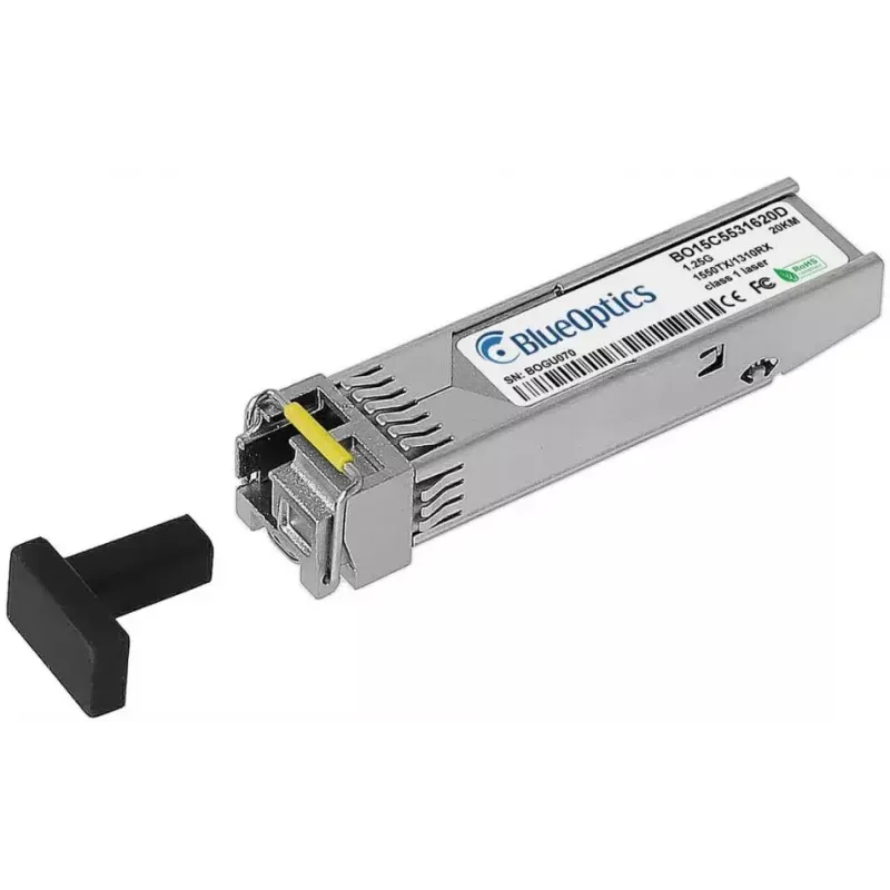 BlueOptics 740-054646-BO SFP BiDi transiveris, suderinamas su Juniper 740-054646, Gigabit, vienmodė skaidula