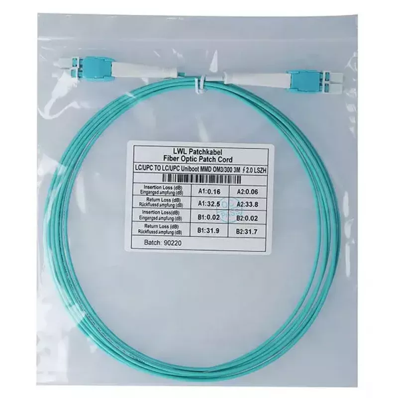 BlueOptics InfiniBand / šviesolaidinis kabelis 5 m LC OM3