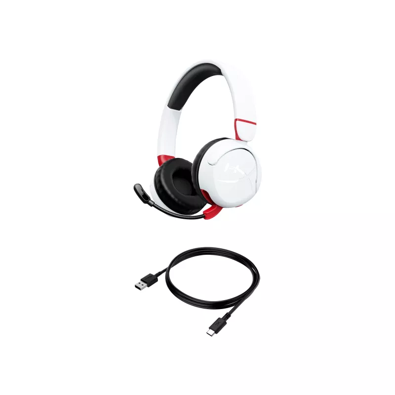 HyperX Cloud Mini - Belaidės žaidimų ausinės (balta)
