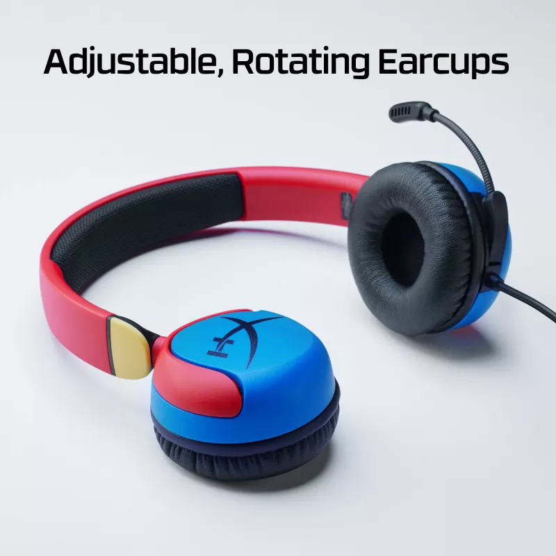 HyperX Cloud Mini – žaidimų ausinės vaikams (multi)