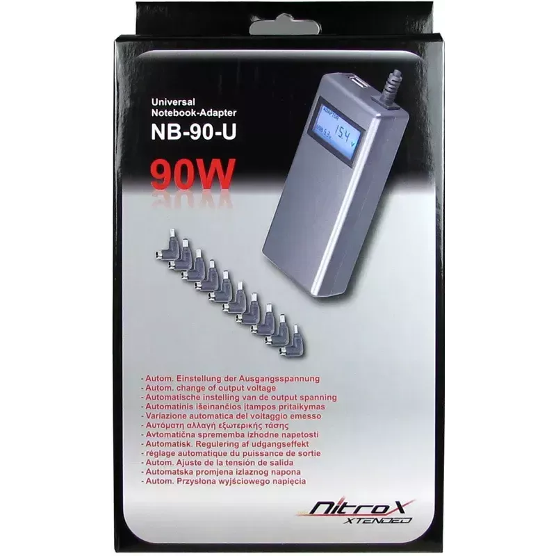Maitinimo adapteris/inverteris Inter-Tech NB-90U