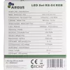 Inter-Tech Argus RS-04 RGB ventiliatorių rinkinys, 3x 120 mm su 50 cm LED juosta ir nuotolinio valdymo pulteliu, juodas