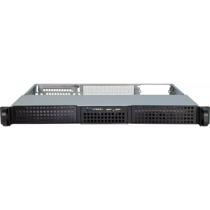 Serverinis korpusas Inter-Tech 1U-10240 Rack Juodas